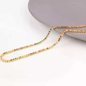 Gold Rainbow Necklace for Women